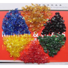 Crushed Colored Glass Chips